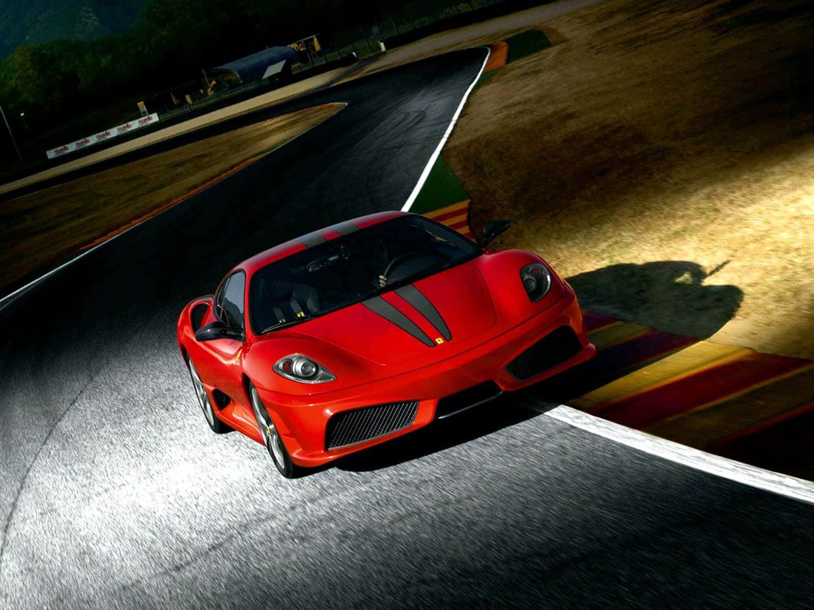 Ferrari F430 In Motion Wallpaper