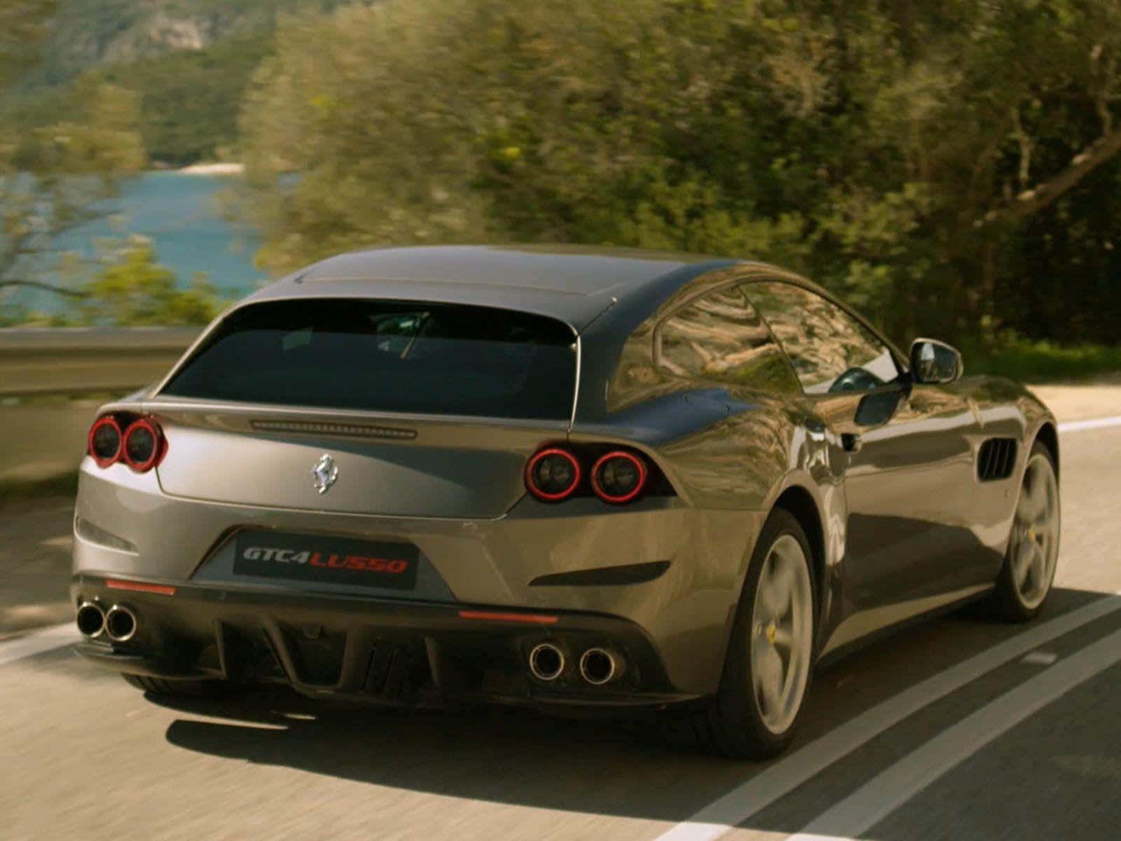 Ferrari Gtc4lusso In Action Wallpaper