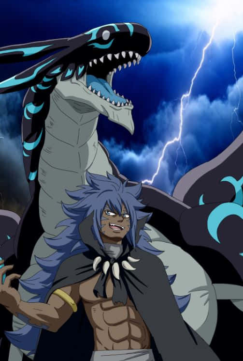 Fierce Acnologia Unleashed In Battle Wallpaper