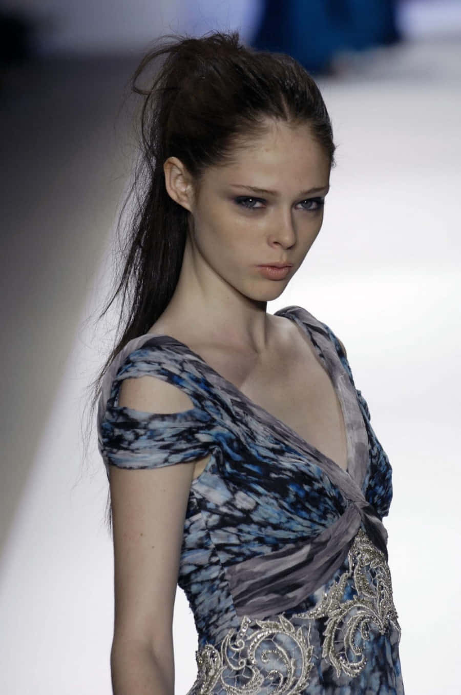 Fierce And Fabulous: Coco Rocha Strikes A Pose Wallpaper