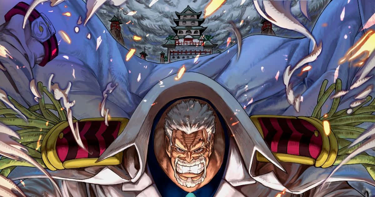 Fierce_ Anime_ Character_ Garp Wallpaper