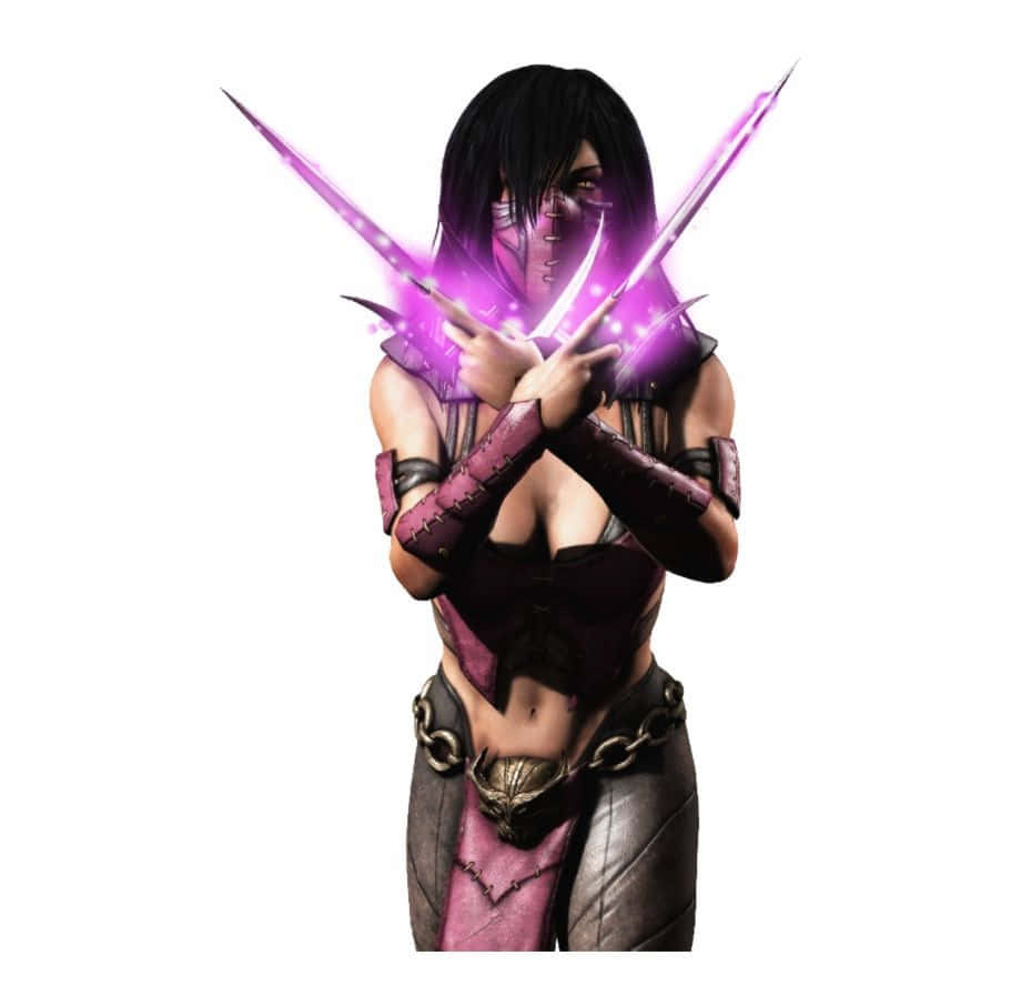 Fierce Mileena In Mortal Kombat Wallpaper