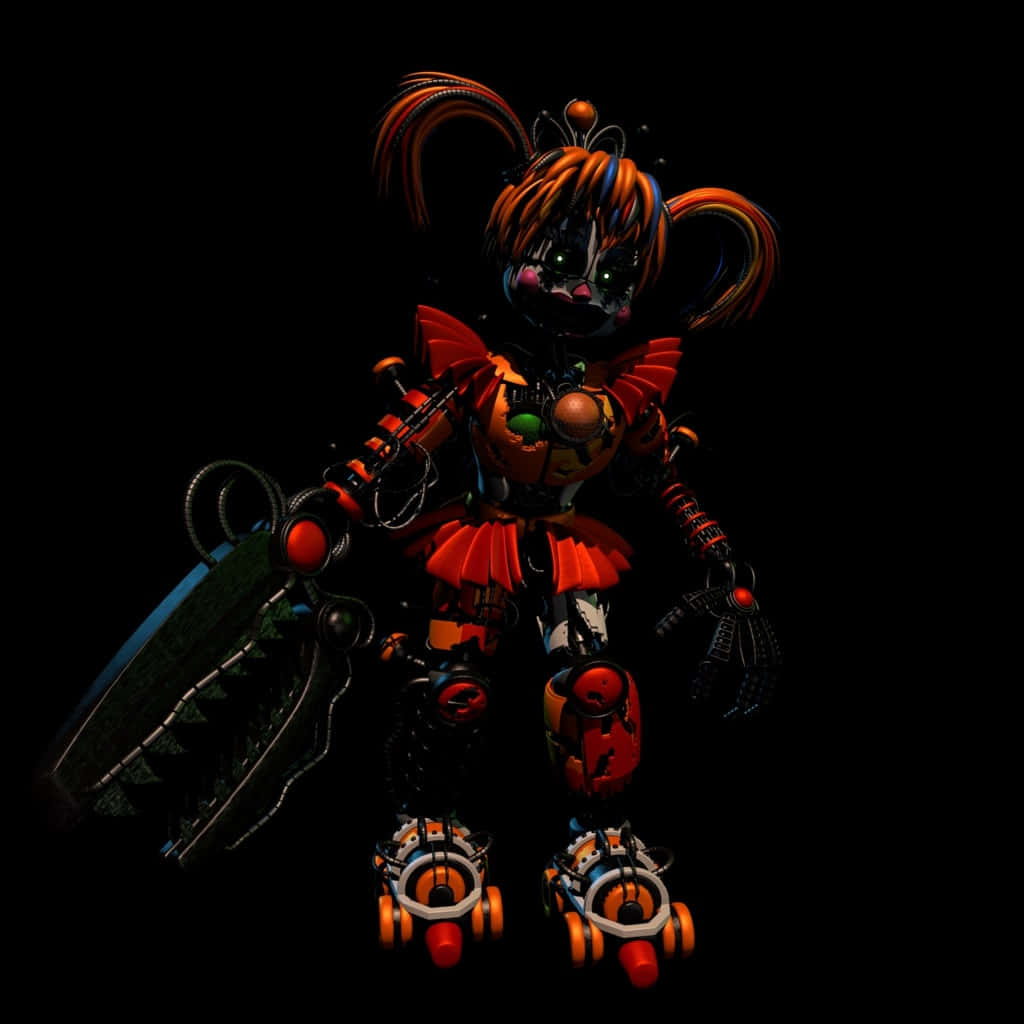 Fierce Scrap Baby In Action Wallpaper