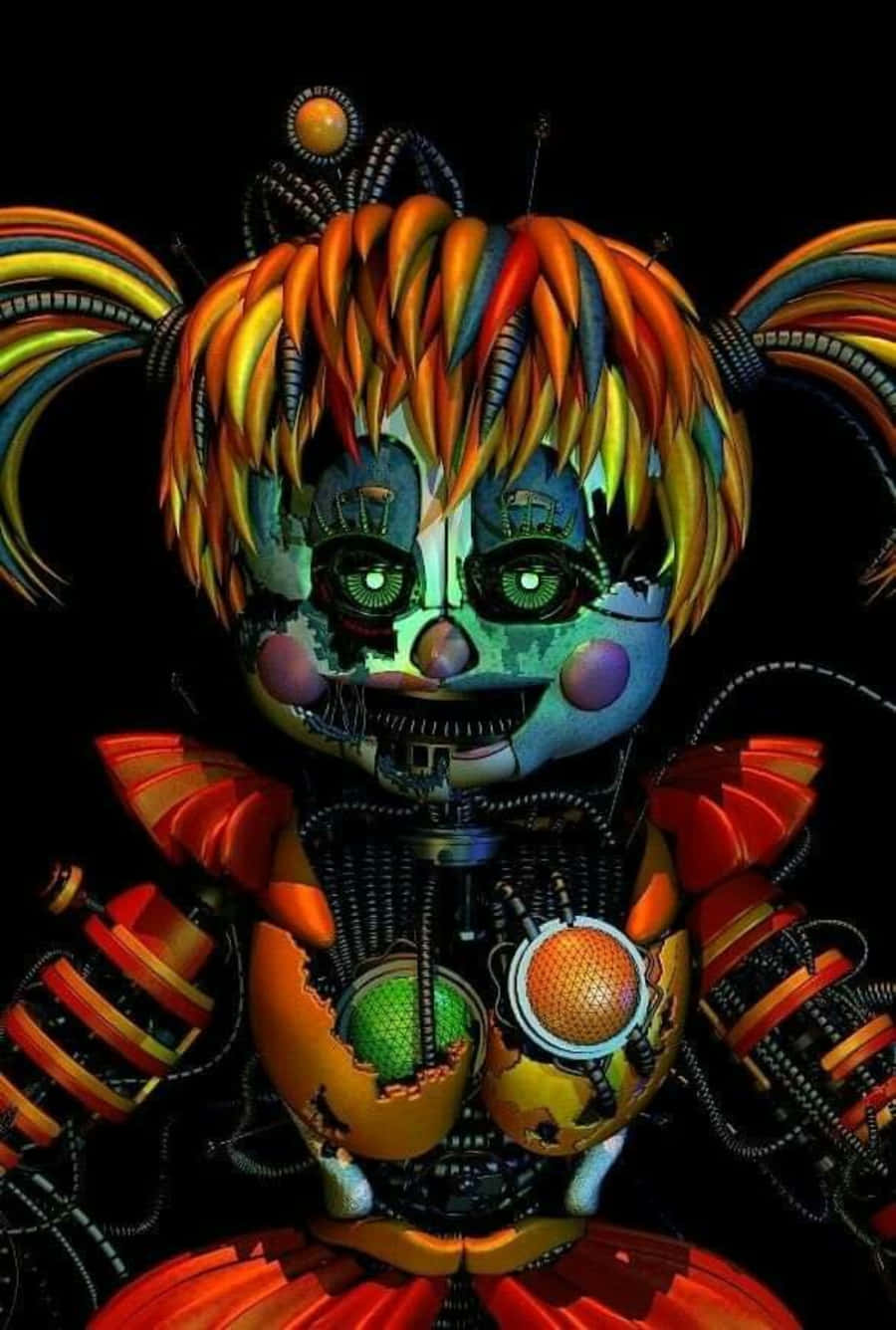 Fierce Scrap Baby Intimidation Wallpaper