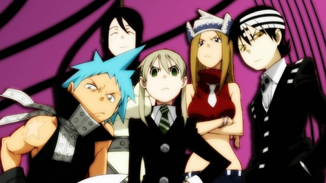 Fierce Soul Eater Characters Wallpaper