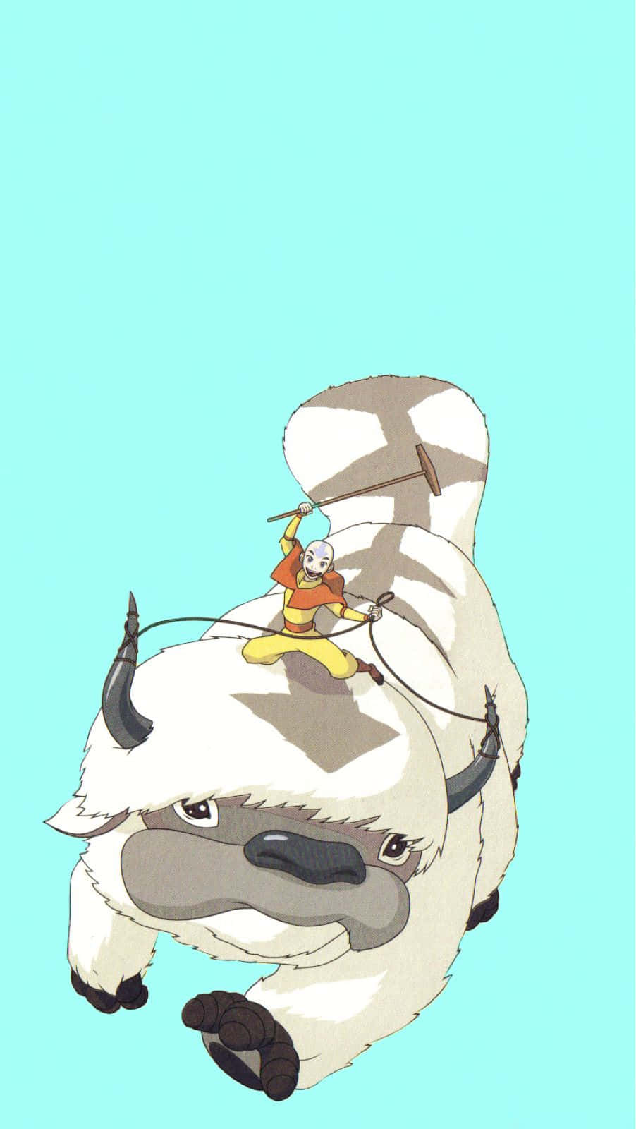 “fiercely Loyal, Bravely Bold: Appa Avatar” Wallpaper