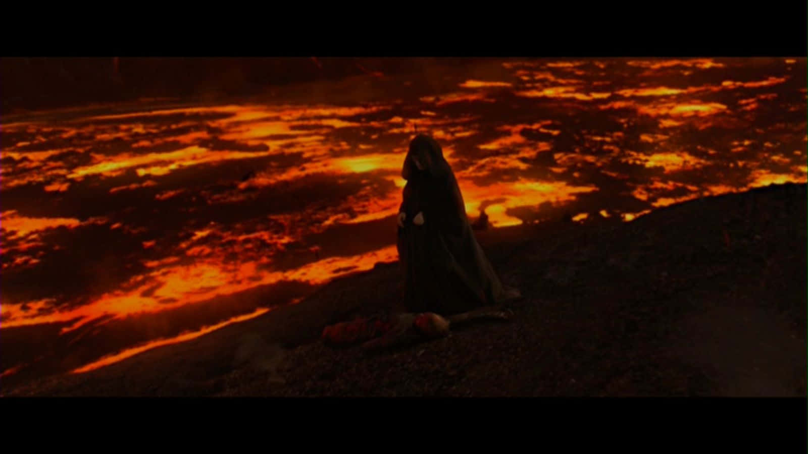 Fiery Eruption On Mustafar Wallpaper