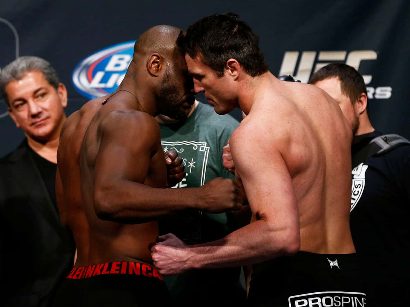 Fight Against Chael Sonnen Wallpaper