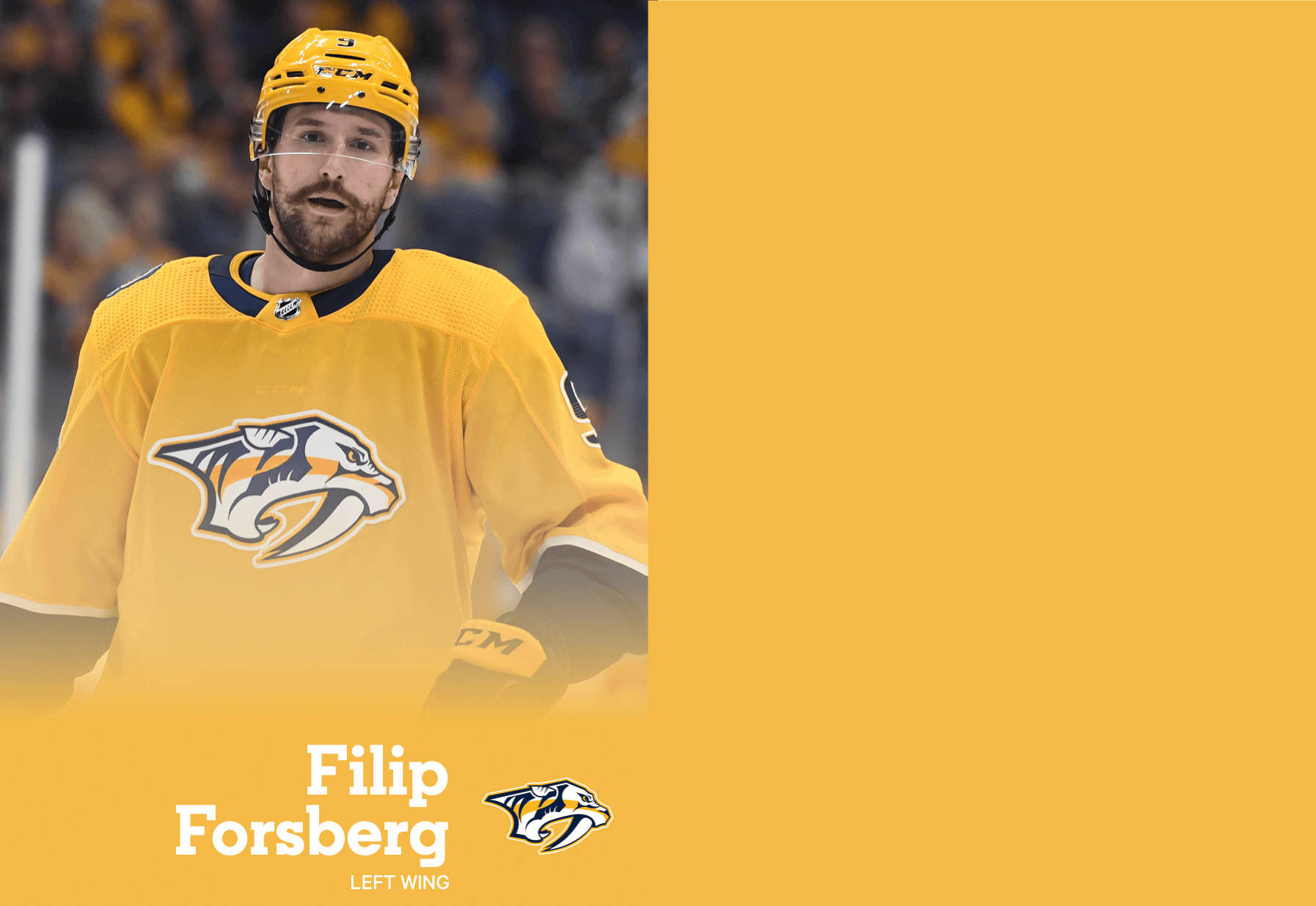 Filip Forsberg In Action Wallpaper