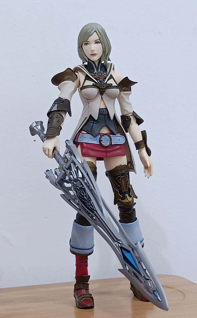 Final Fantasy Ashe Action Figure Wallpaper