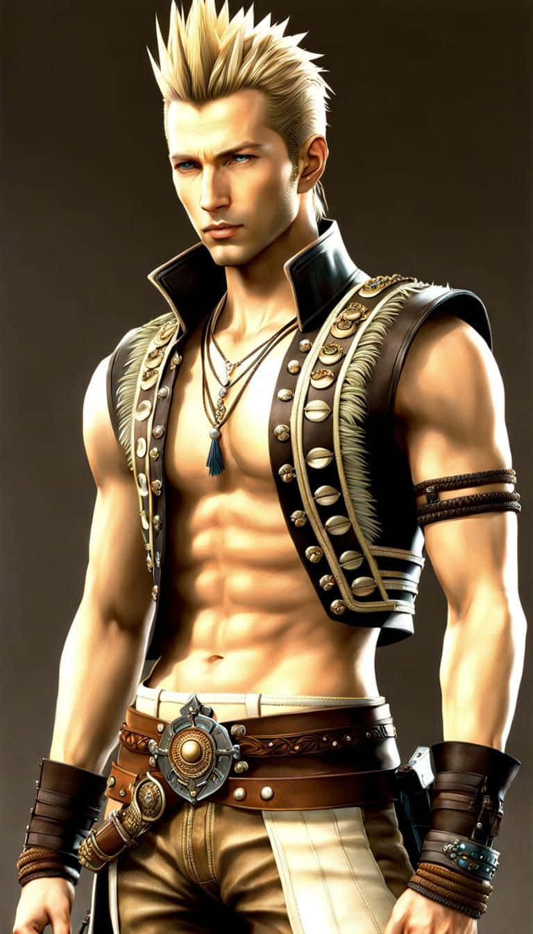 Final Fantasy Balthier Character Artwork Wallpaper