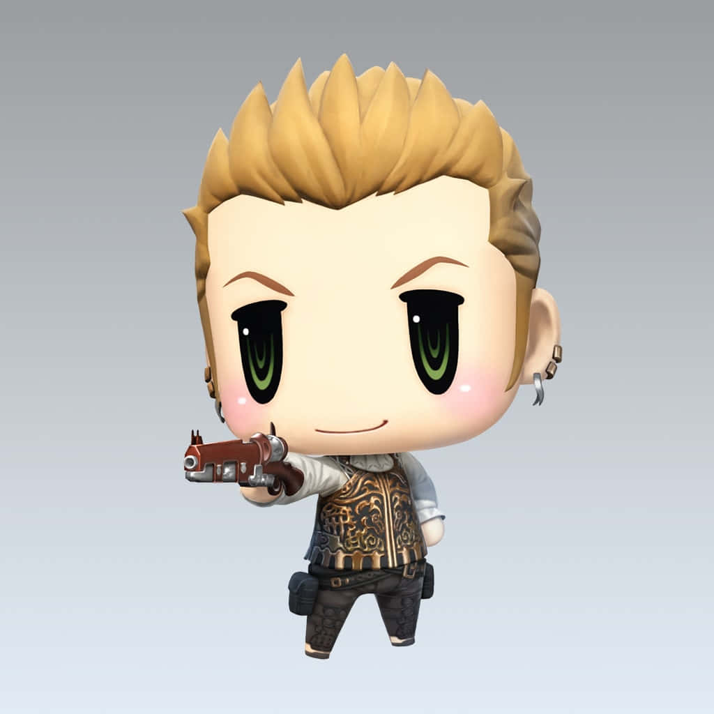 Final Fantasy Balthier Figurine Wallpaper