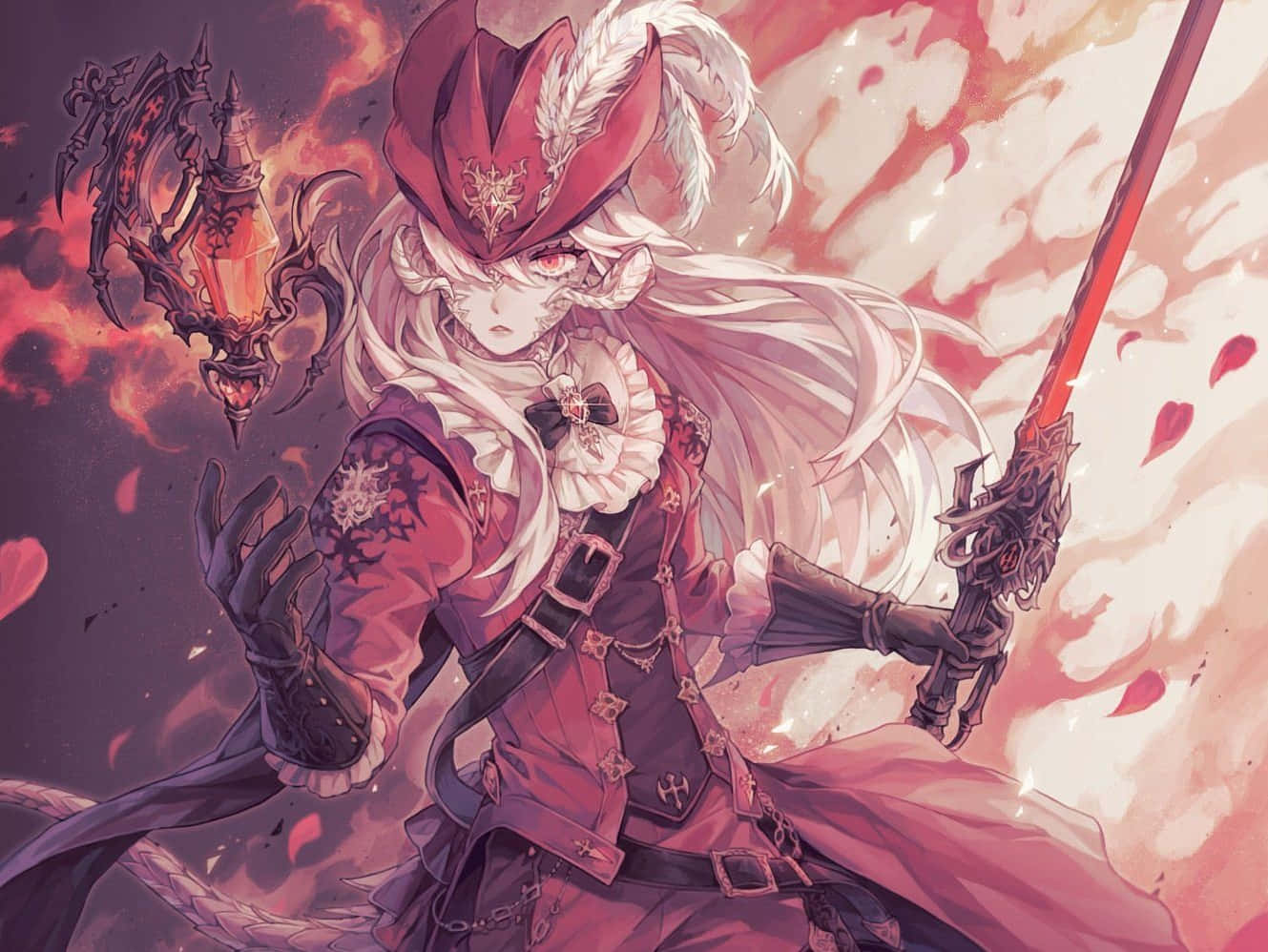 Final Fantasy Red Mage Artwork Wallpaper