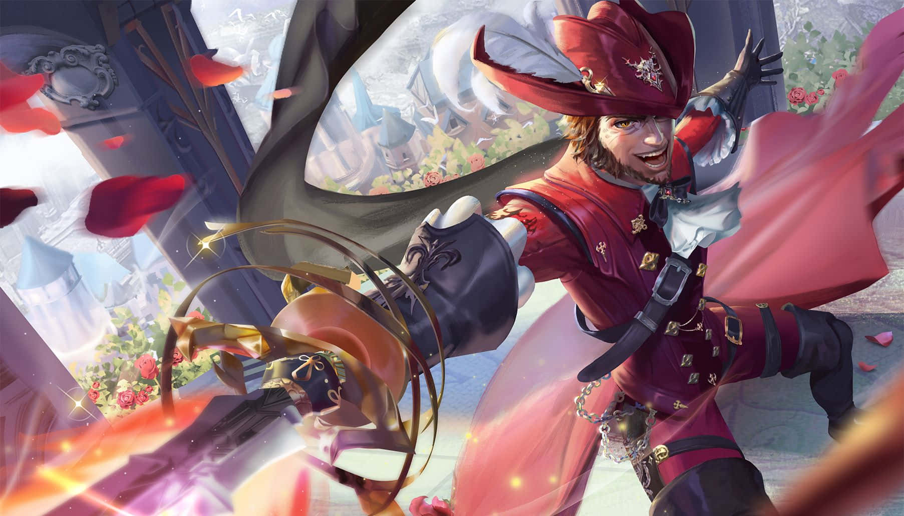 Final Fantasy Red Mage Artwork Wallpaper