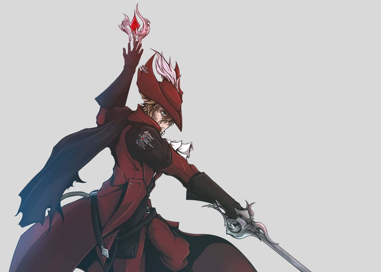 Final Fantasy Red Mage Artwork Wallpaper