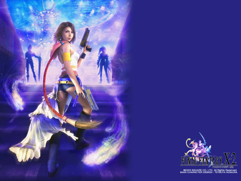 Final Fantasy X2 Yuna Artwork Wallpaper