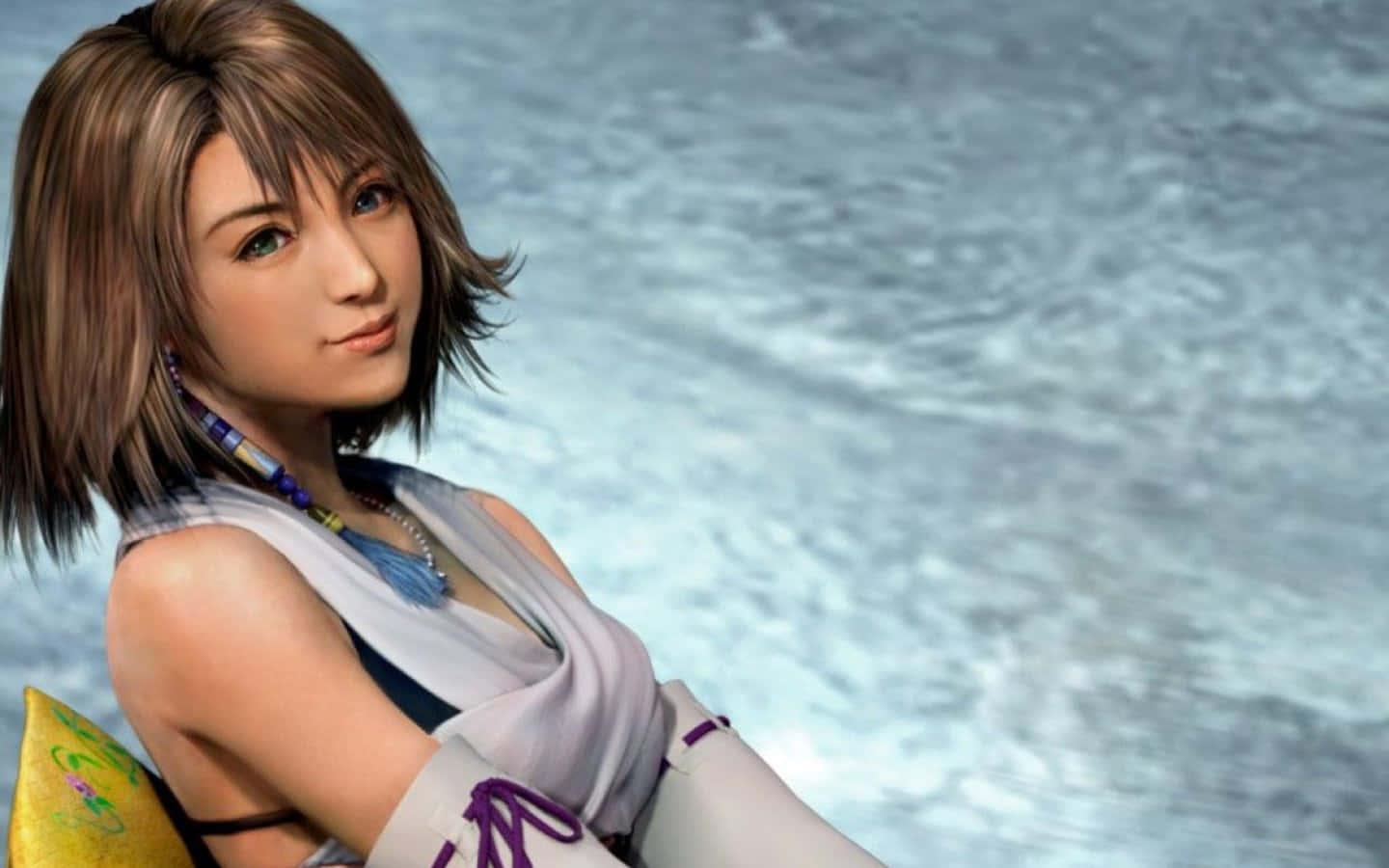 Final Fantasy Yuna Portrait Wallpaper