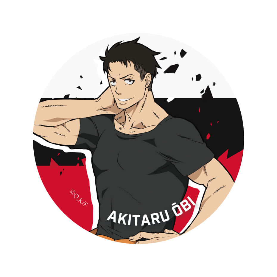 Fire Captain Akitaru Obi In Action Wallpaper