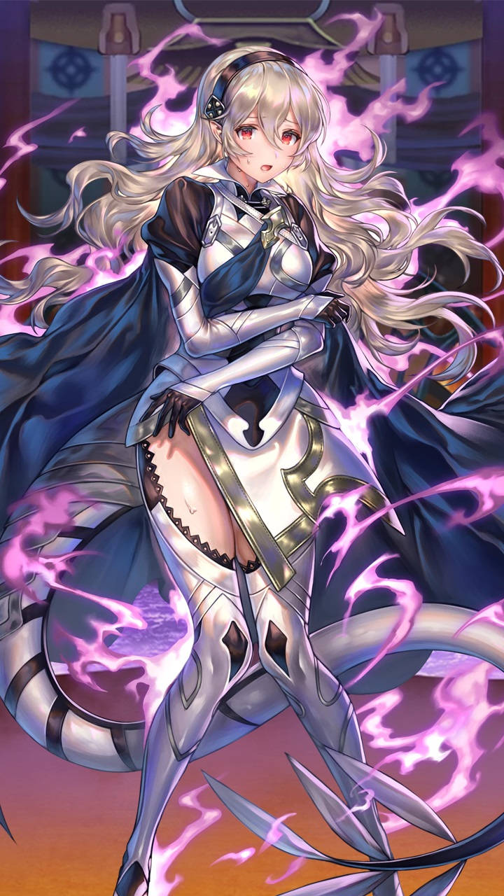 Fire Emblem Warriors Female Corrin Pink Aura Wallpaper