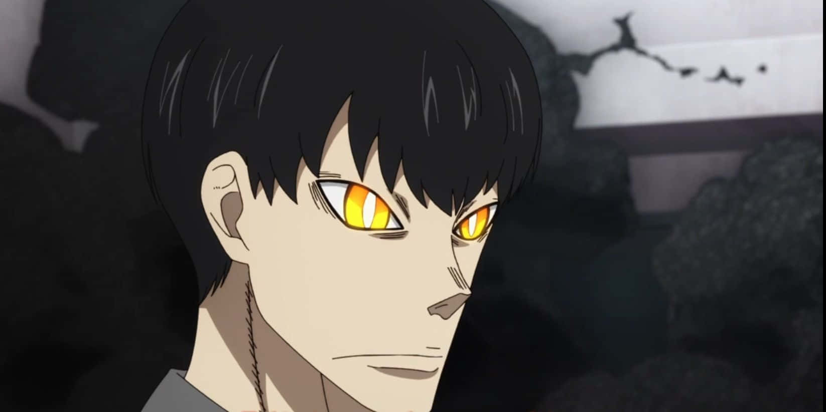 Fire_ Force_ Character_ Yuichiro_ Kurono_ Closeup Wallpaper