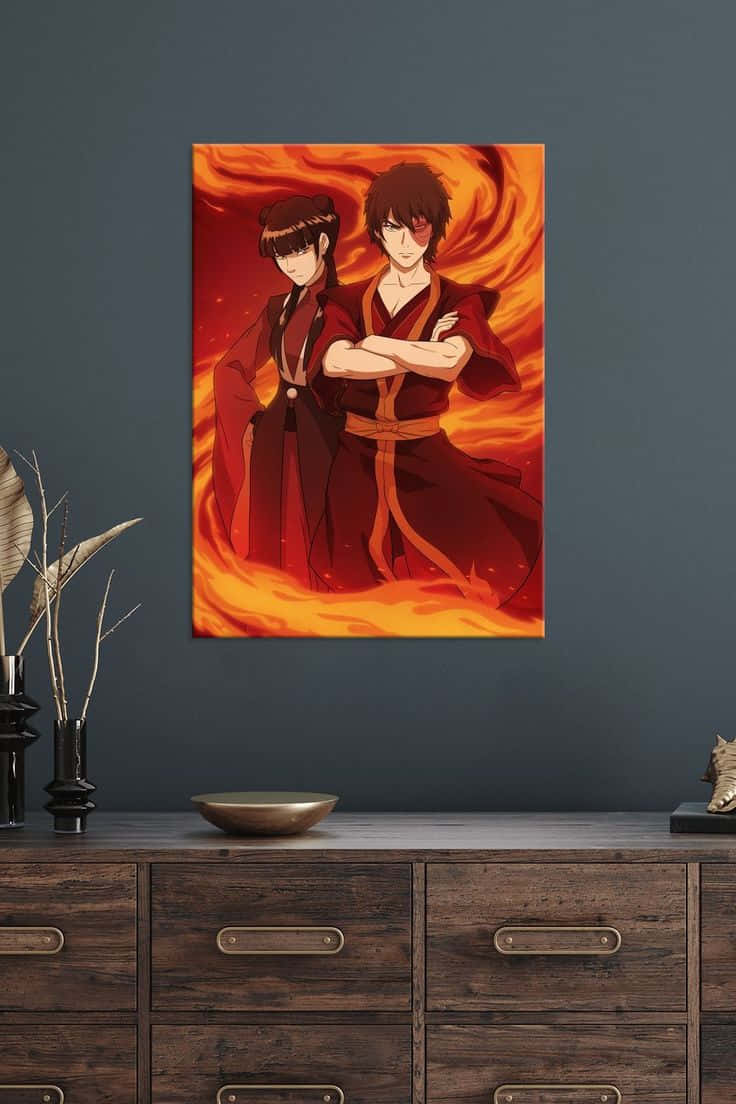 Fire Nation Duo Artwork Wallpaper