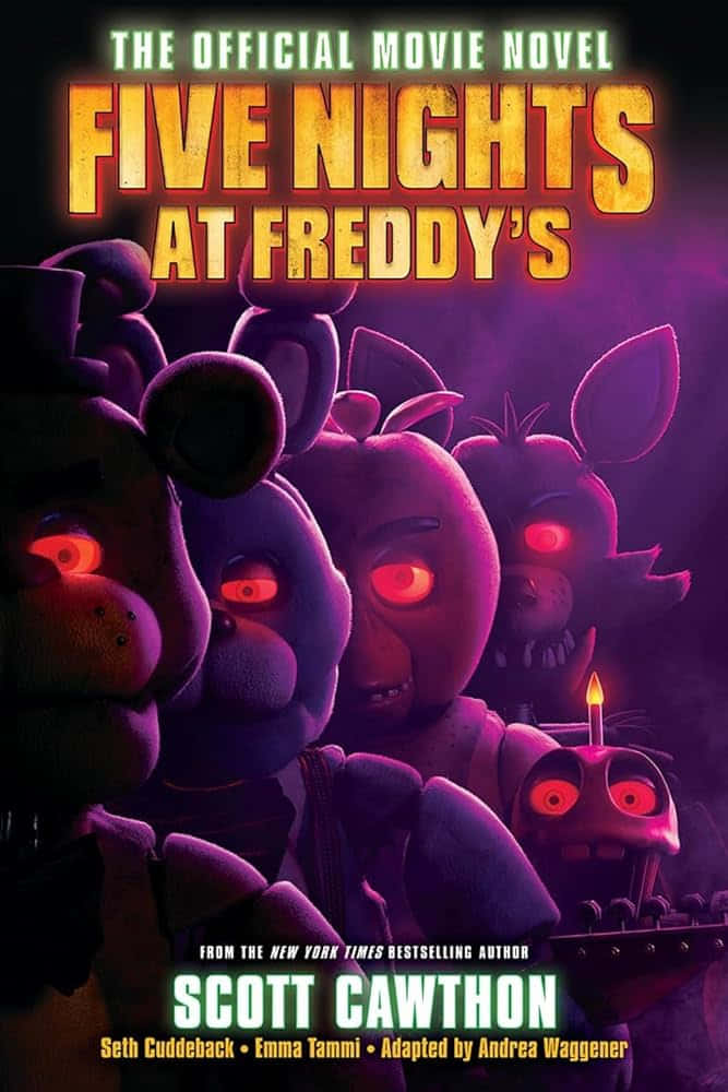 Five Nightsat Freddys Movie Novel Cover Wallpaper