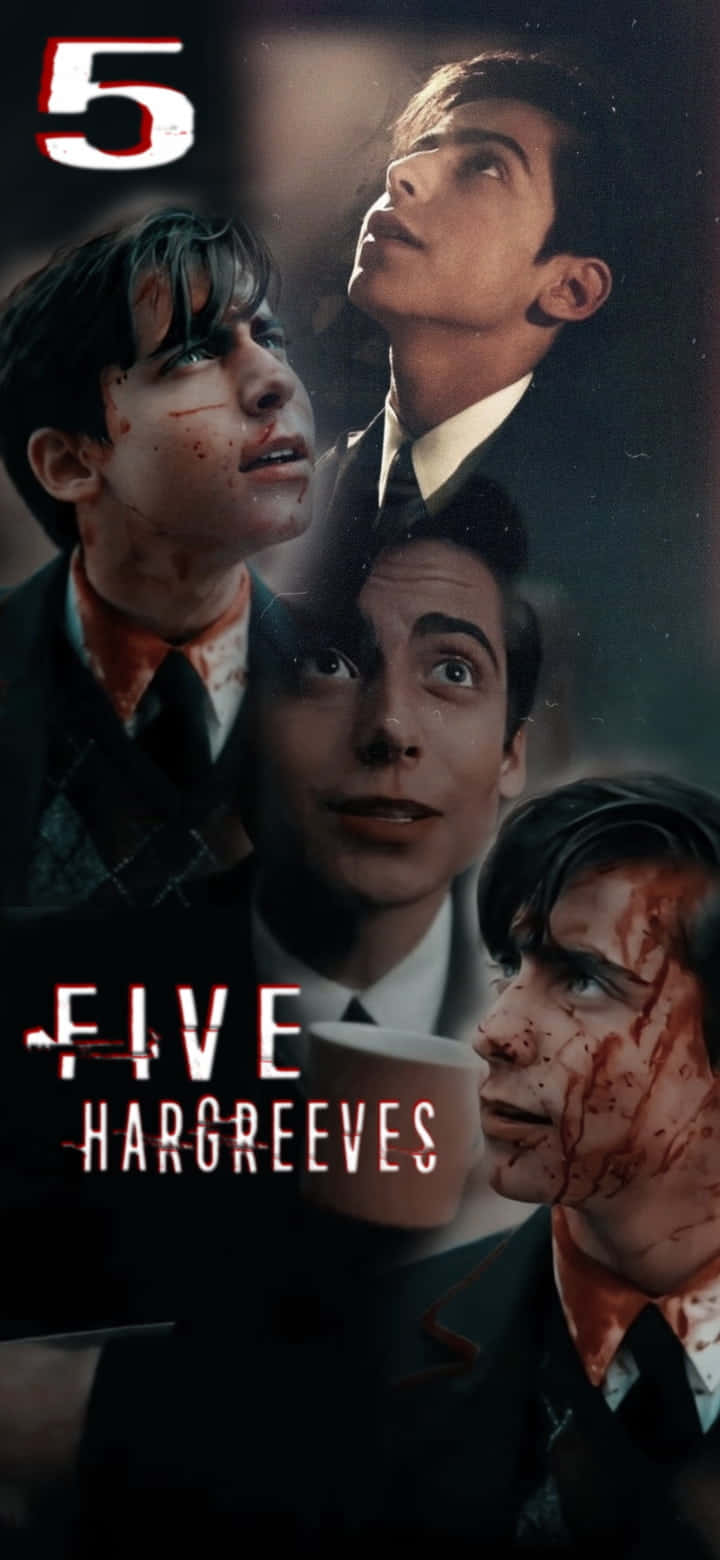 Five Umbrella Academy Aesthetic Wallpaper