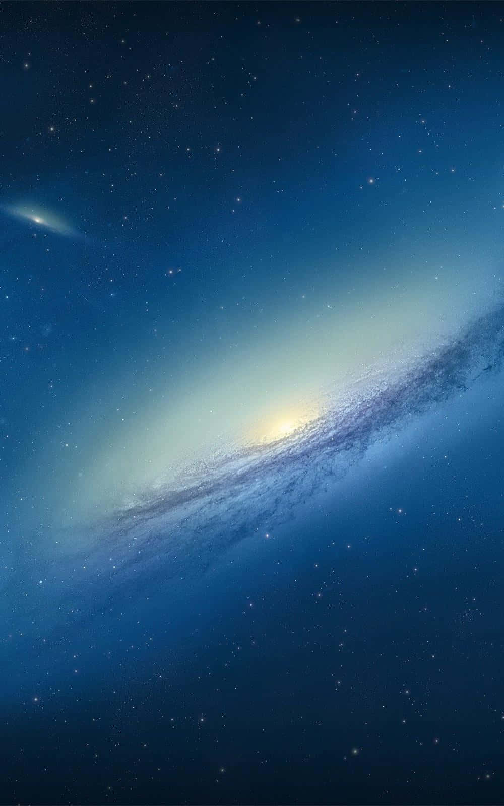 Floating In Android Space Wallpaper