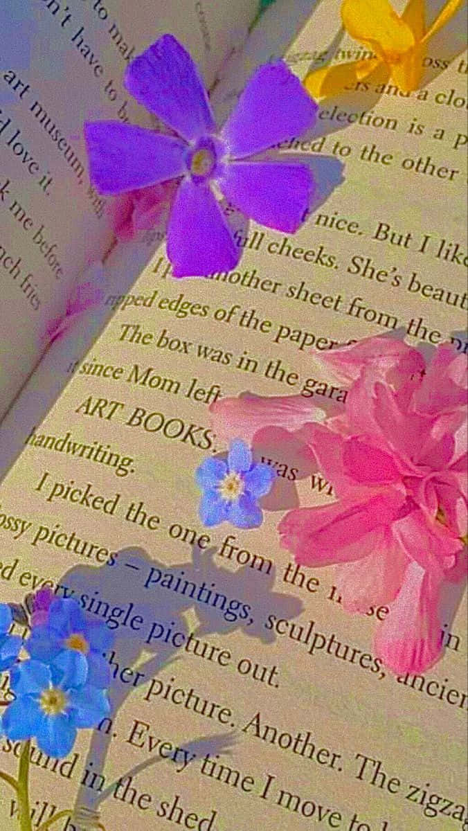 Floral_ Whispers_ Among_ Words.jpg Wallpaper