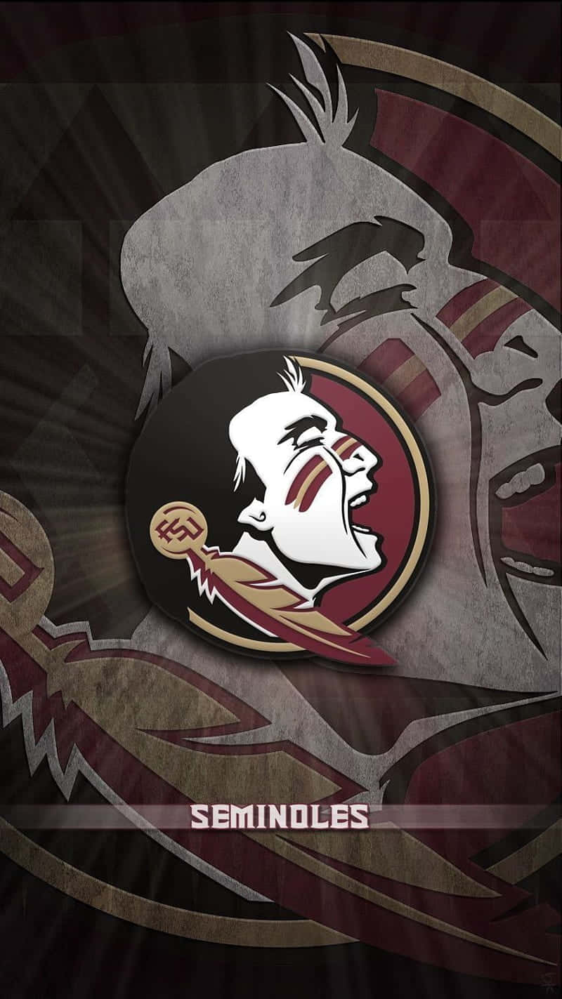 Florida State Seminoles Logo Greeting Card Wallpaper