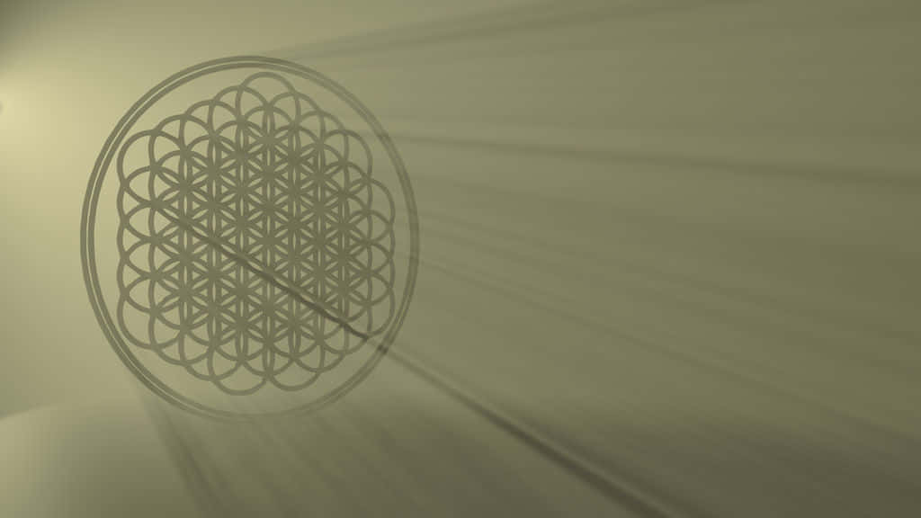 Flowerof Life Shadow Art Wallpaper