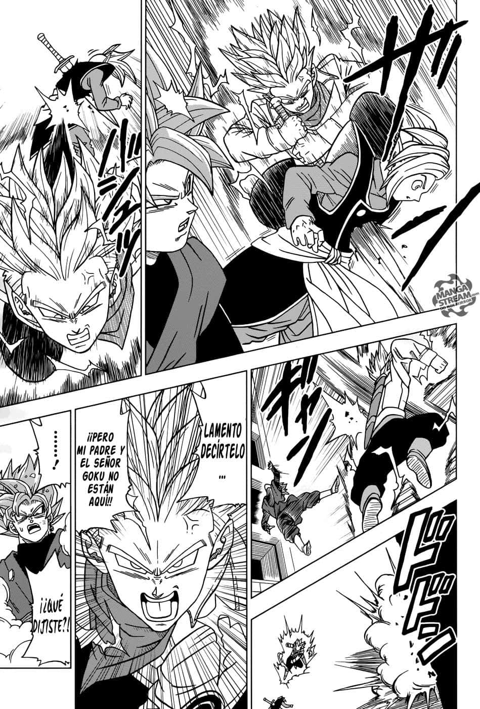 Fly Away With Dragon Ball Super Manga Wallpaper