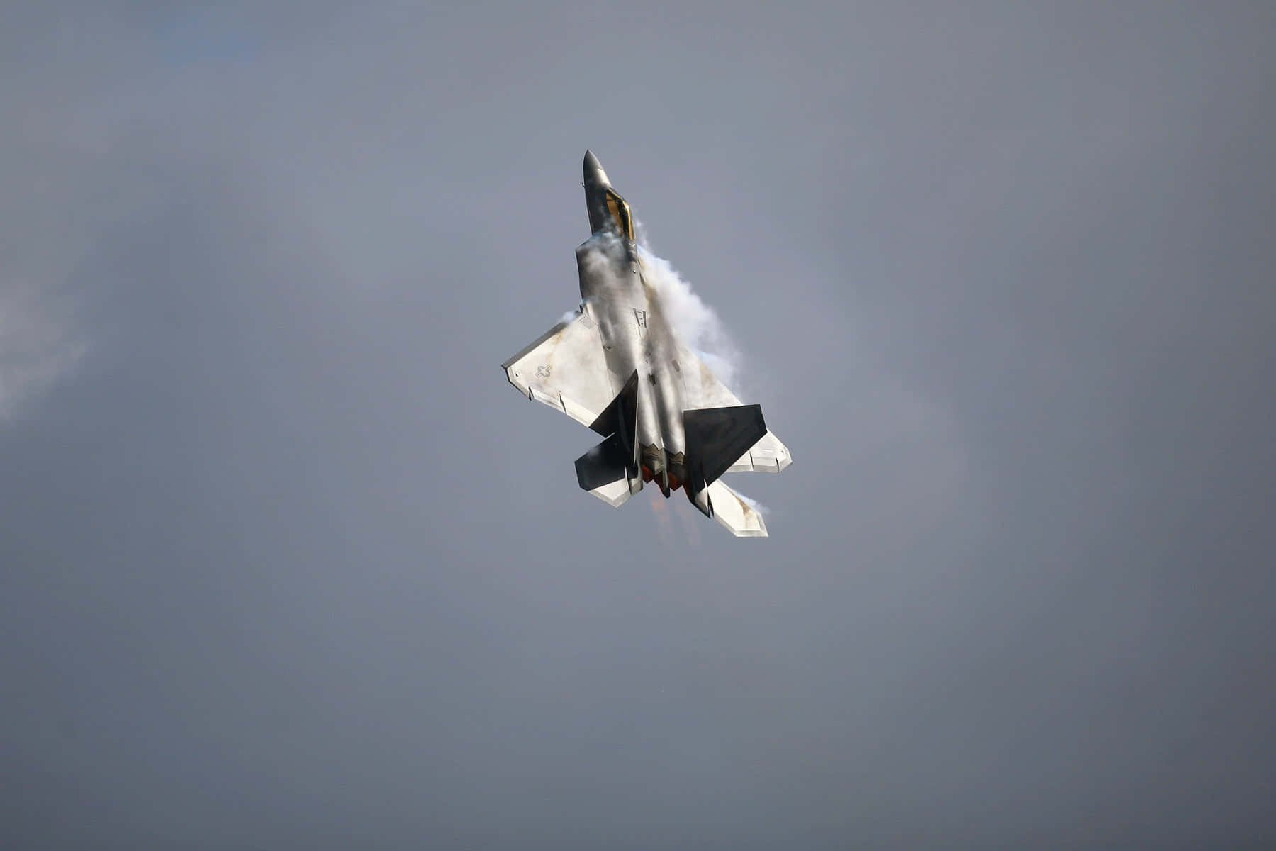 Fly High With The F-22 Raptor Wallpaper