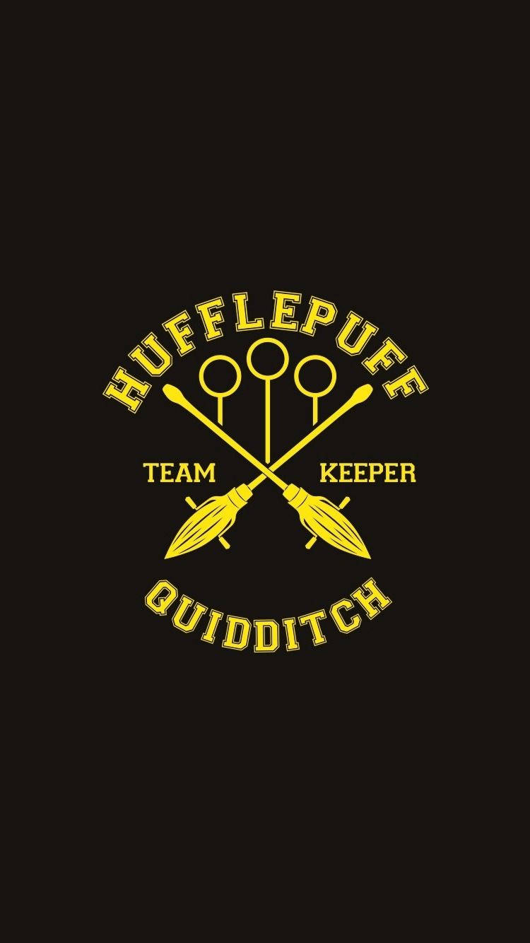 Fly Through The Sky With The Hufflepuff Quidditch Team! Wallpaper