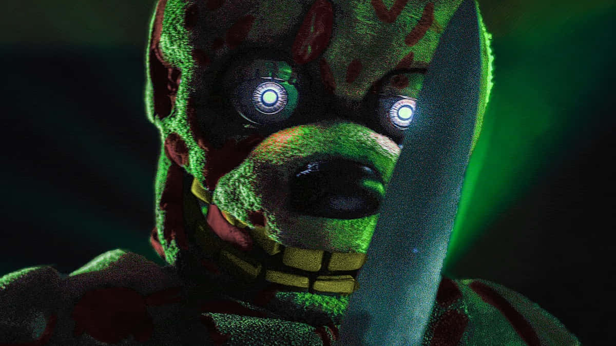 Fnaf Movie Animatronic Stare Wallpaper