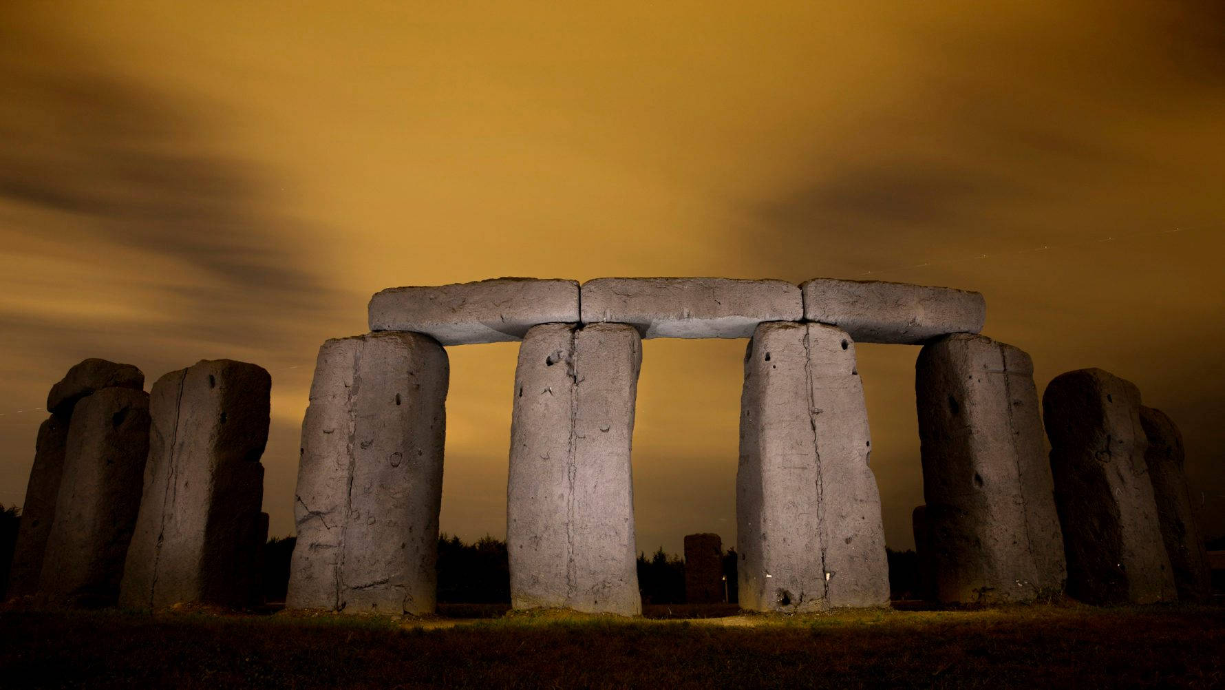 Foamhenge, Full-scale Replica In Virginia Wallpaper