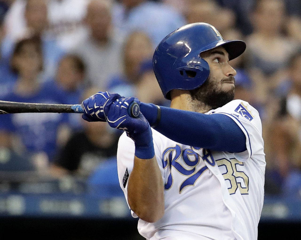 Focus Eric Hosmer Shot Wallpaper