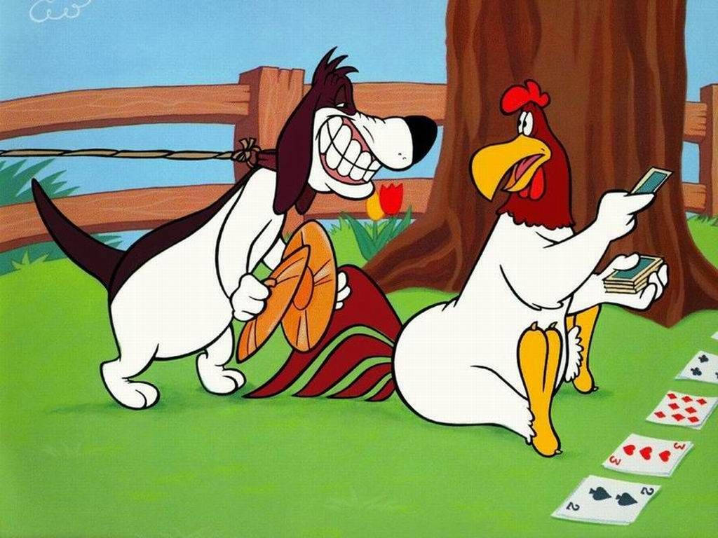 Foghorn Leghorn In All His Classic Cartoon Glory Wallpaper