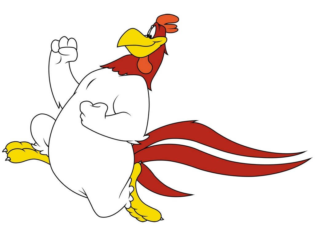 Foghorn Leghorn, The Classic Cartoon Rooster Wallpaper