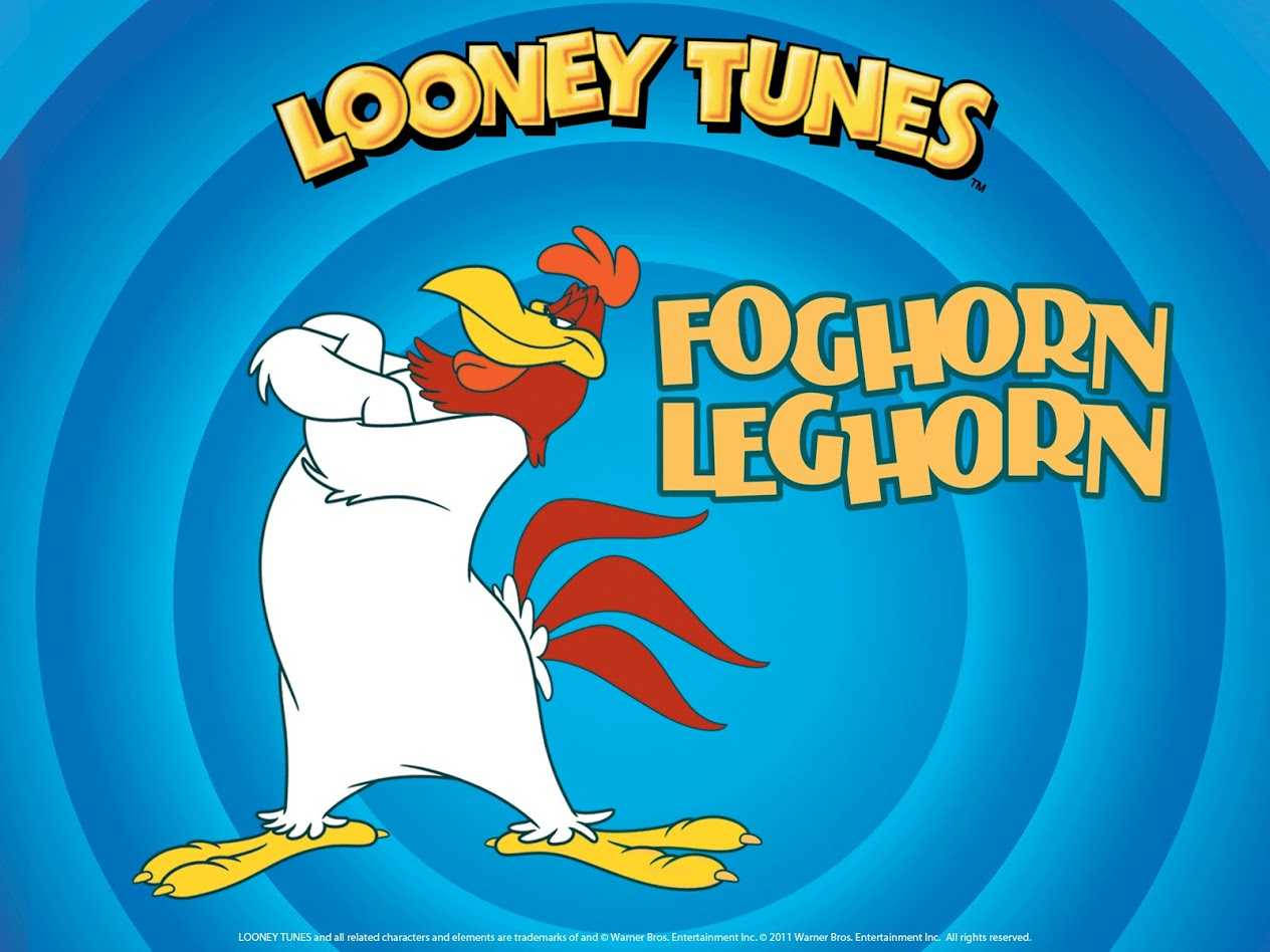 Foghorn Leghorn, The Lovable Classic Cartoon Rooster Wallpaper