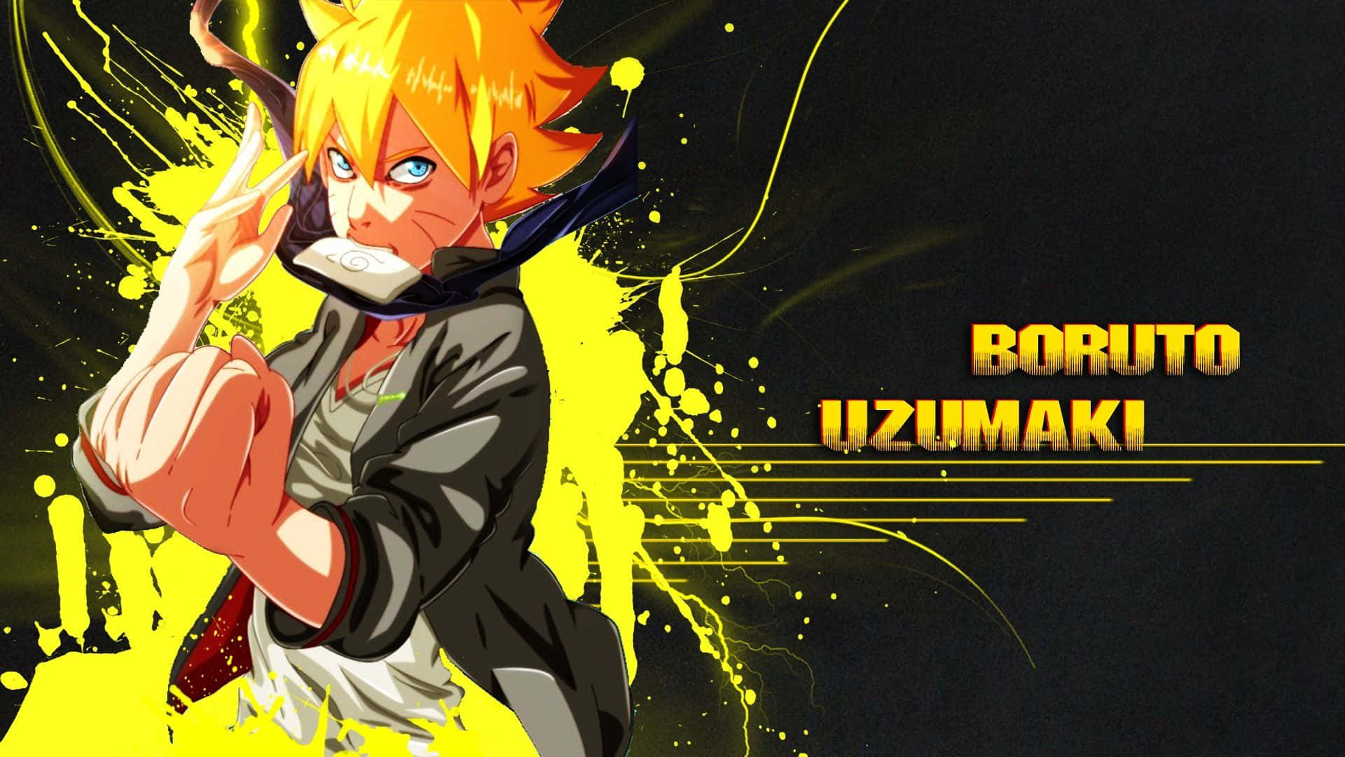 Follow In The Footsteps Of The Seventh Hokage, Naruto Uzumaki, With Boruto: Naruto Next Generations Wallpaper