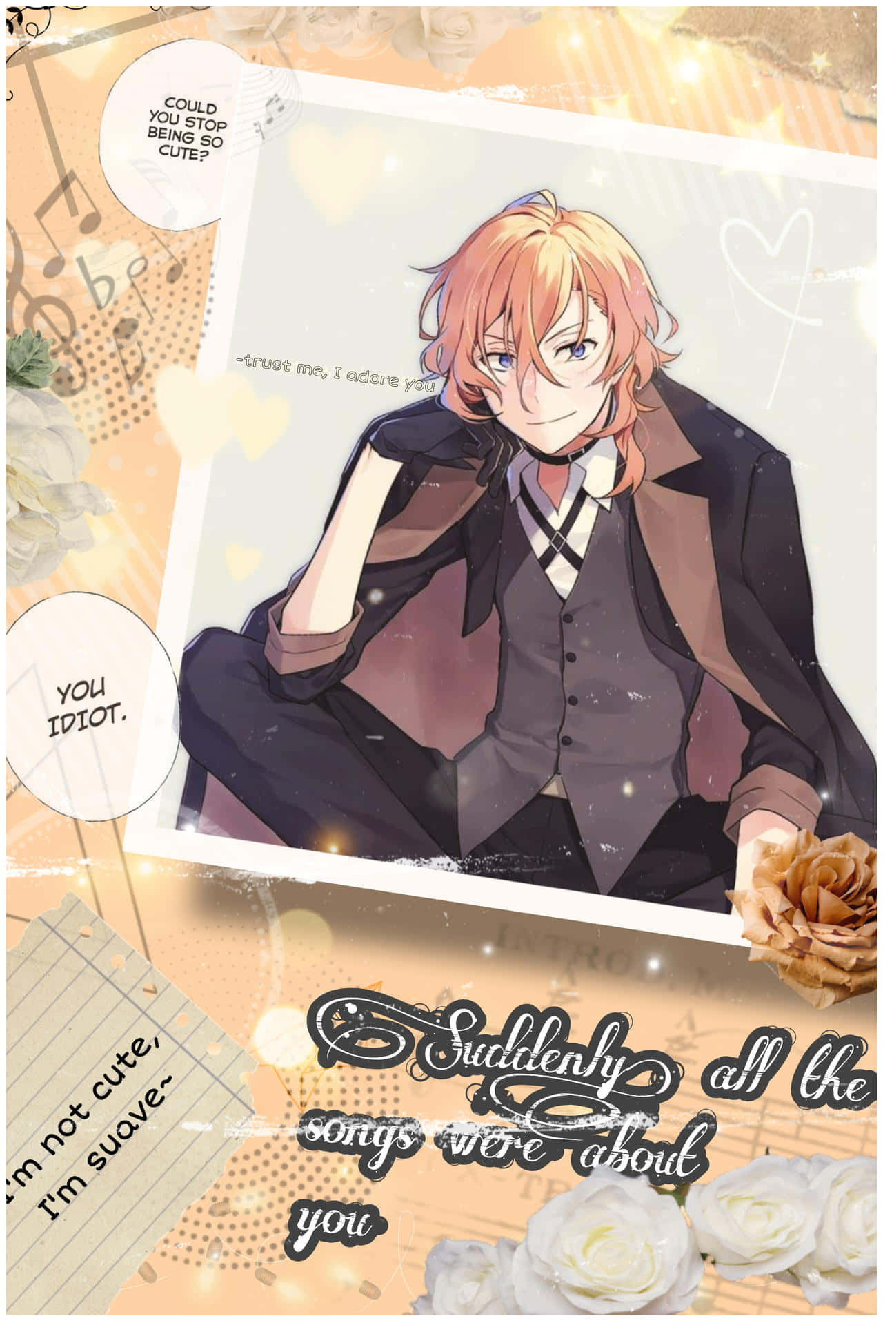 Follow Your Dreams And Shoot For The Stars! - Chuya Nakahara Wallpaper