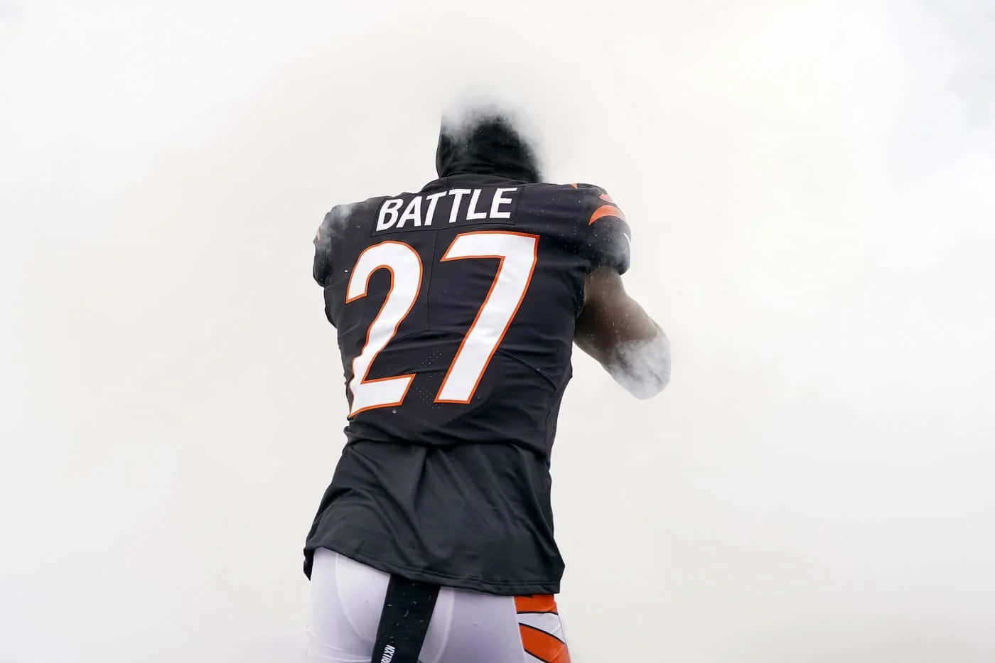 Football Player Battle27 Jersey Wallpaper