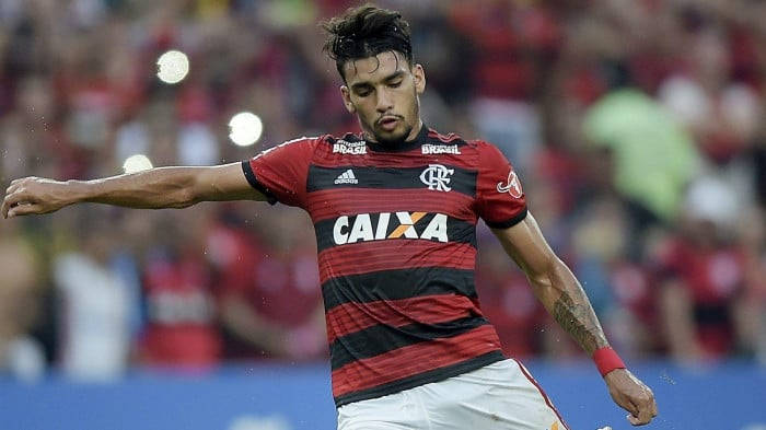 Footballer Lucas Paquetá Filtered Photo Wallpaper