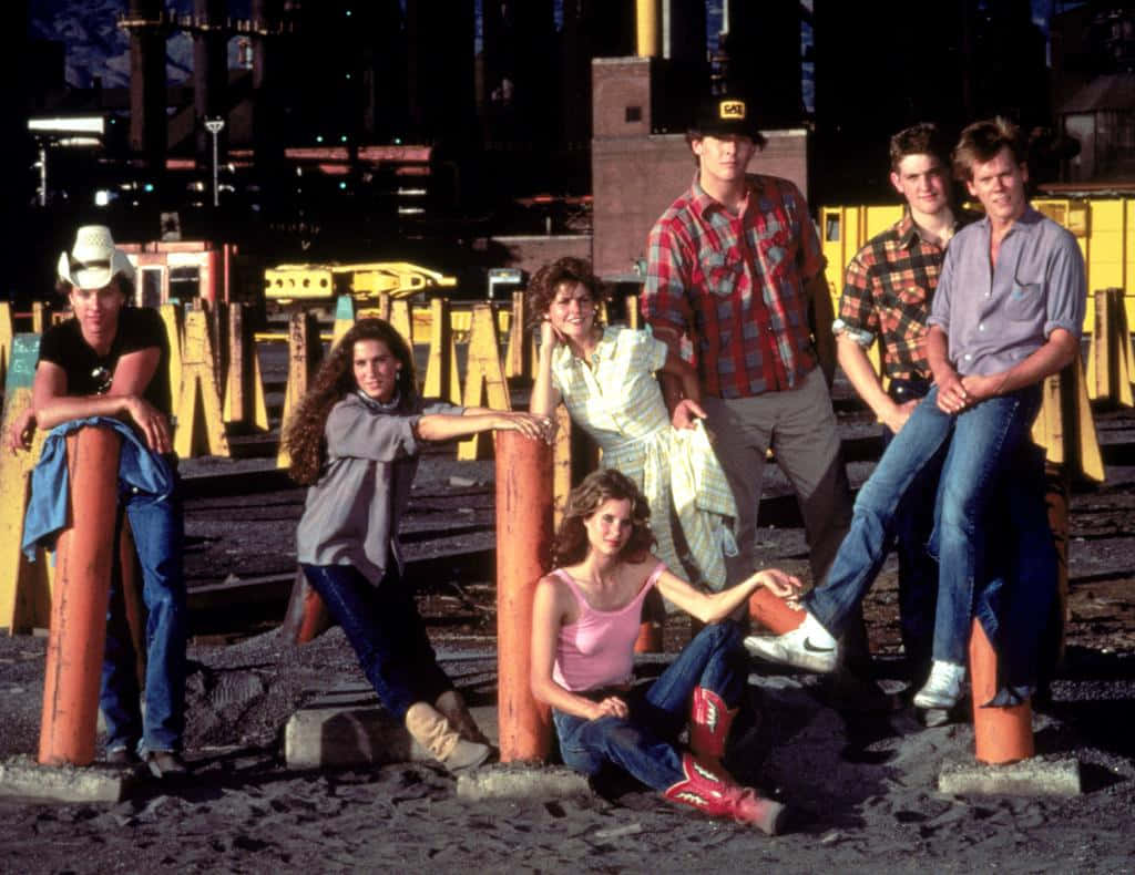 Footloose Cast Group Pose Wallpaper