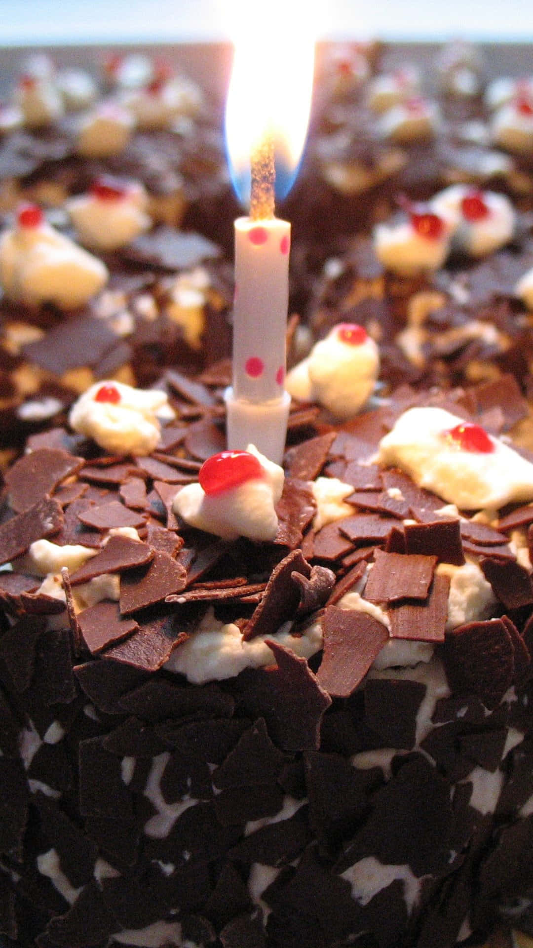 For Image: Indulge In The Deliciousness Of A Classic Black Forest Cake Wallpaper