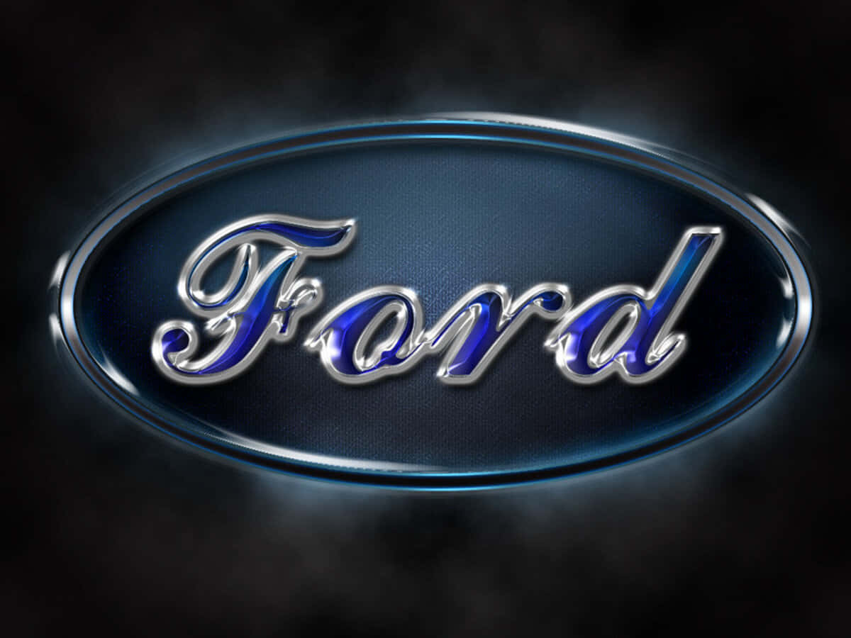 Ford Logo - Embodying Confidence And Intelligence Wallpaper