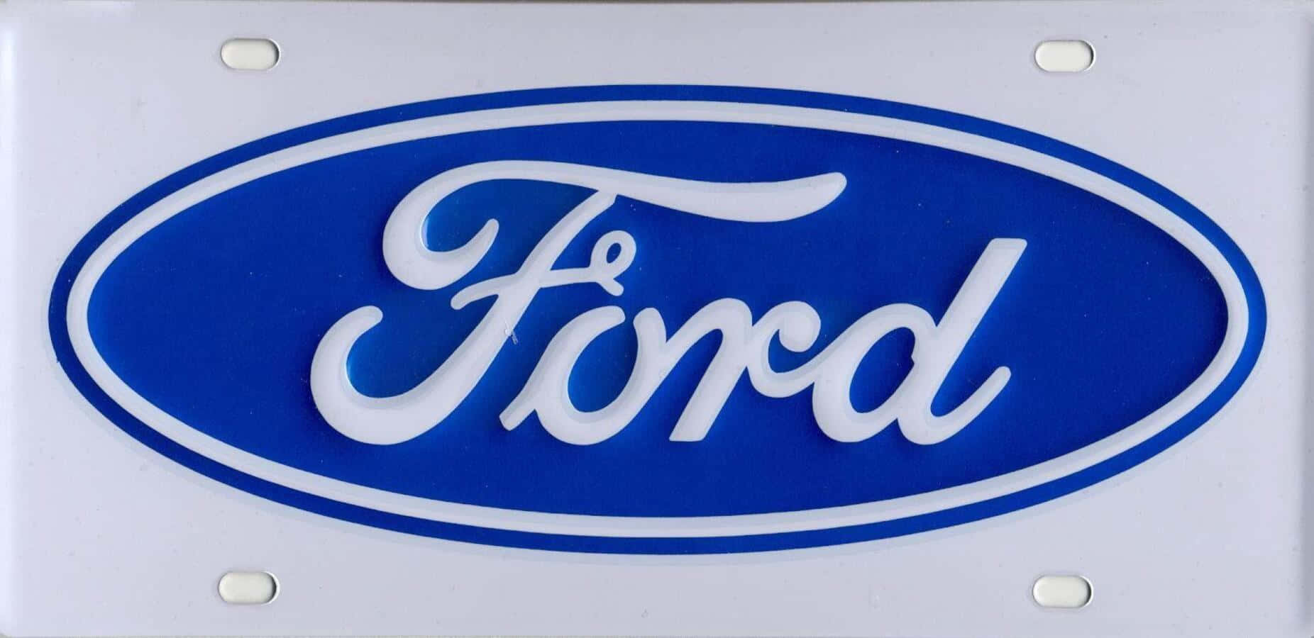 Ford Logo - The Symbol Of Automotive Innovation Wallpaper