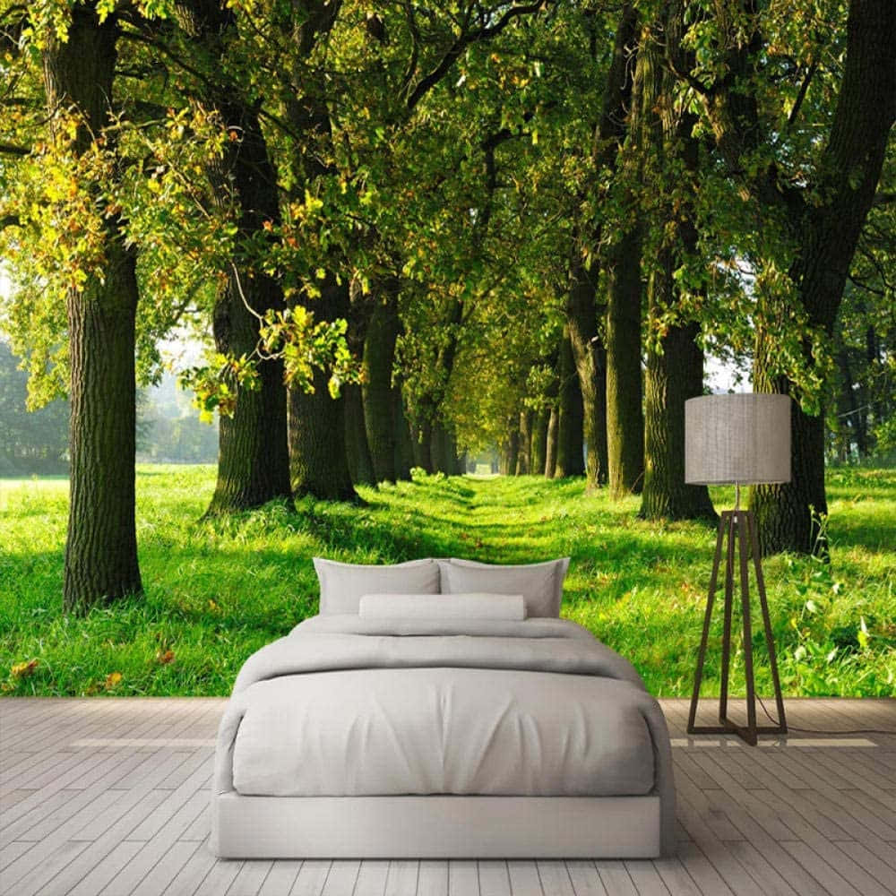 Forest Bedroom Mural.jpg Wallpaper