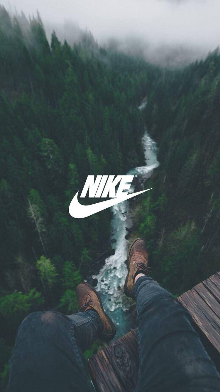 Forests Nike Iphone Logo Wallpaper